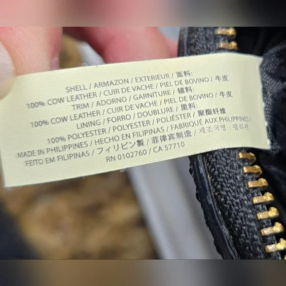 Kate Spade Bay Street Hanna Black Leather Crossbody Purse - Picture 10 of 14